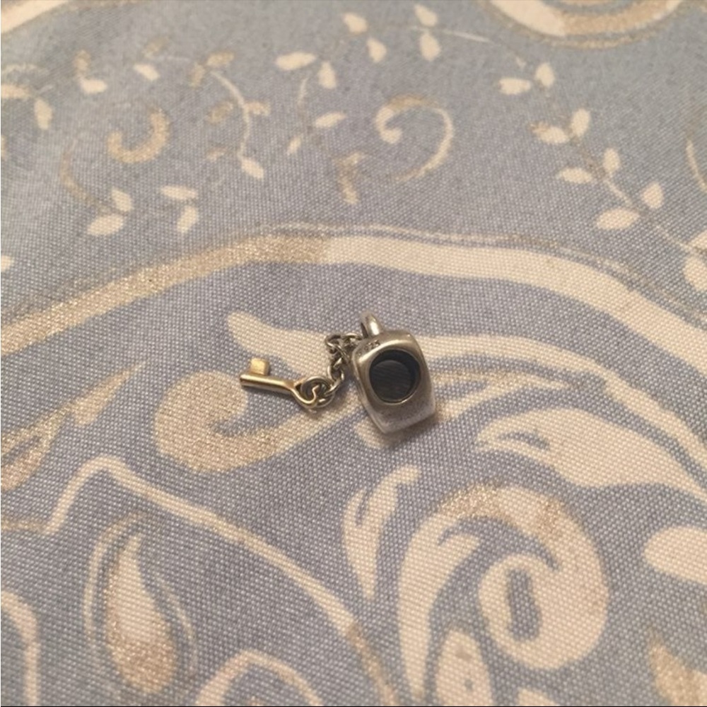 Key To My Heart Charm with 14K Gold - Picture 4 of 4